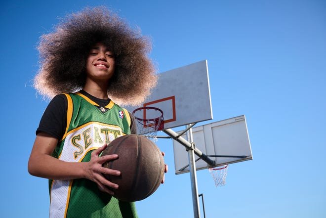 Amir Menendez, a 14-year-old from the United States has achieved the Guinness World Records title for Largest afro observed in male. The afro is 7.74 inches high, 9.77 inches wide, with a circumference of 88 inches.
