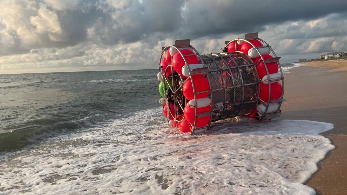 Man in floating hamster wheel captured off Georgia coast after 3-day standoff with Coast Guard – WSB-TV Channel 2