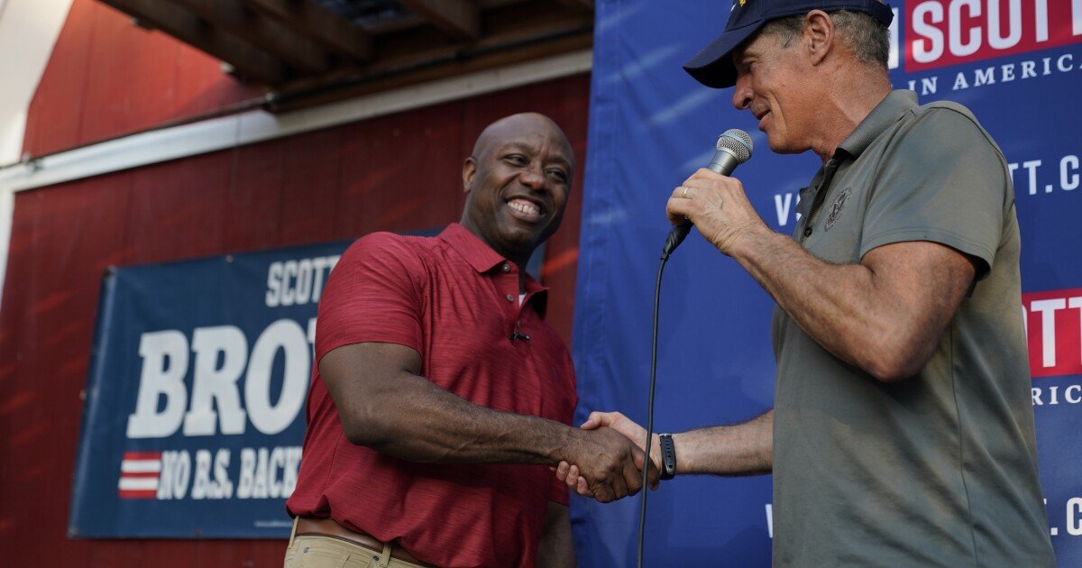 Tim Scott addresses fret over his single status